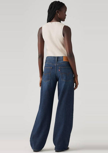 A349400590 59 | Baggy Dad Jeans Aus Leinen+ Denim
